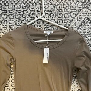 James Perse Standard Clay Midi Dress